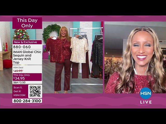 HSN | The List with Debbie D - IMAN Fashions All On Sale 11.21.2024 - 09 PM