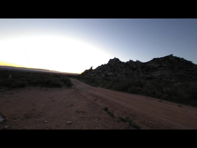 Campsite at Indian Bread Rocks Recreation Area in Bowie, Arizona seen in VR 180