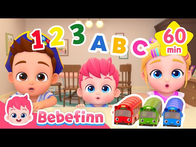 Learn Colors, Emotions, Numbers, Alphabets and More with Bebefinn Family ㅣKids Song Compilation