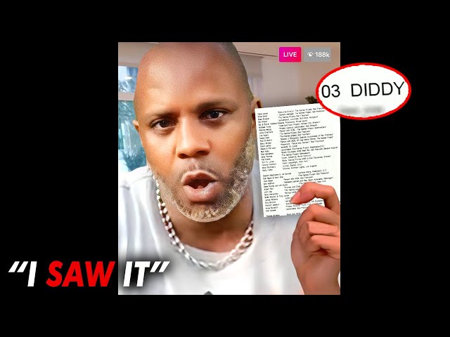 DMX Exposed THE LIST Of Rappers That Diddy K!LLED?!