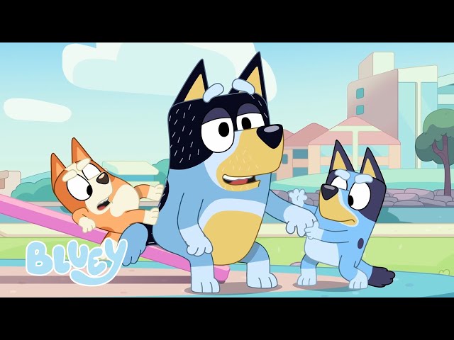 Big Blue Meanie! 😆 | Bluey Series 2 Highlight - Seesaw 💙 | Bluey