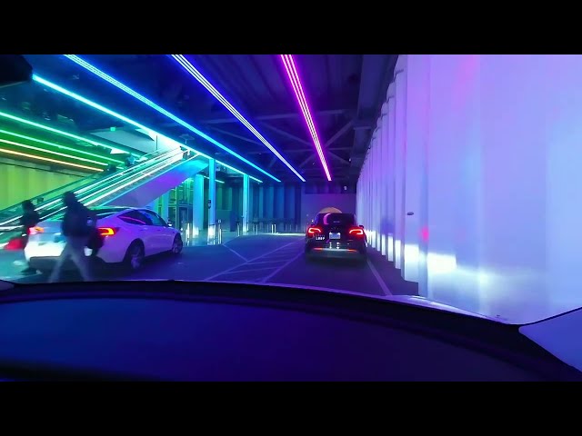 CES 2022 - Boring Company tunnel ride under Las Vegas in VR180