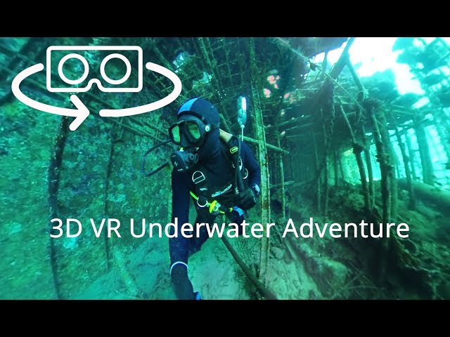 Scuba diving in Eilat, Israel - 3D 360 VR underwater with the Vuze camera