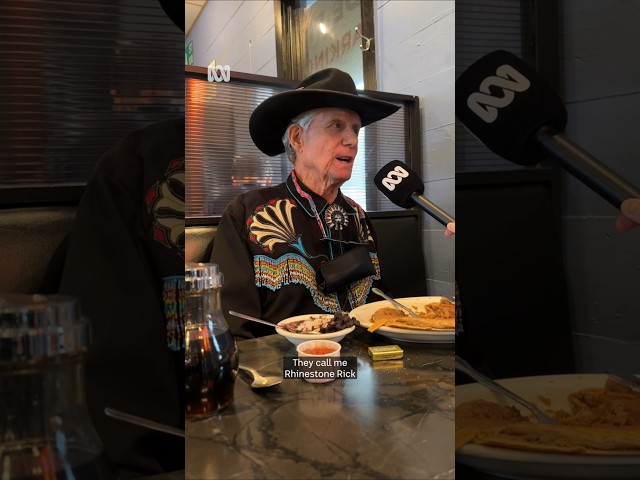 Meet 'Rhinestone Rick', the Texan cowboy who's far from conservative | ABC News