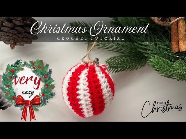 Christmas Ornament Crochet | Very Easy & Fast