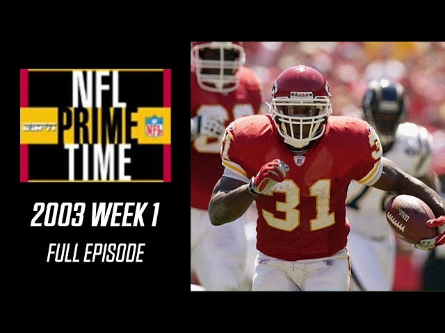 NFL Primetime: 2003 Week 1