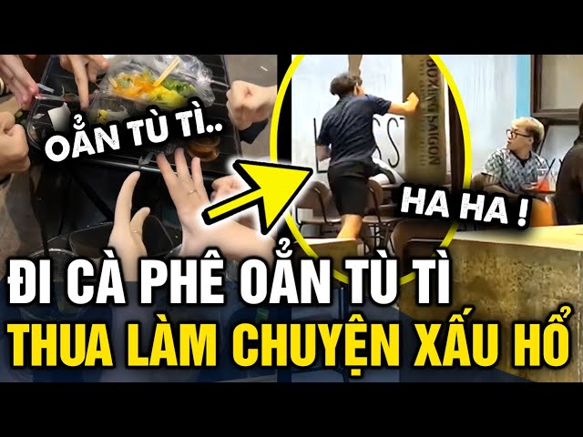 Đi cà phê nhưng TOÀN BẤM ĐIỆN THOẠI, nhóm bạn nghĩ ra trò chơi khiến dân mạng CƯỜI XĨU | Tin 3 Phút