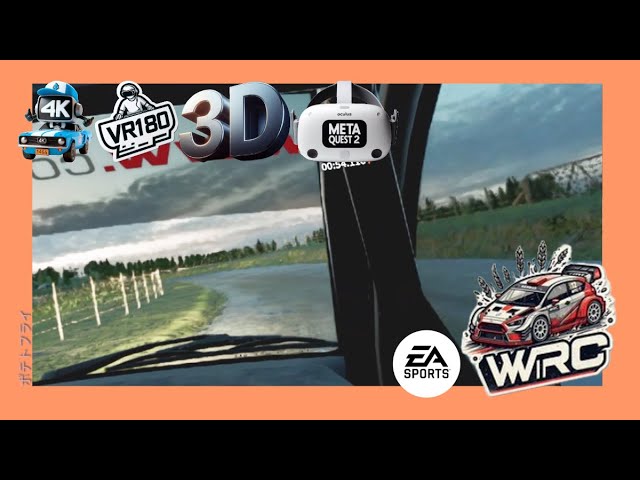 [EA Sports WRC][3D VR180 Video][第39話]シーズン1 モーメント | Experimental Part 1