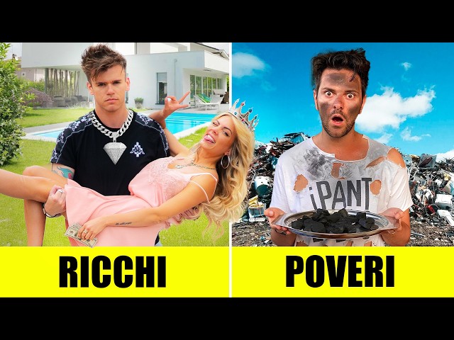 RICCHI VS POVERI💲 - LA SFIDA FINALE - iPantellas & Ludovica Pagani