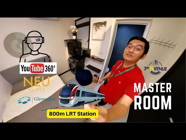 360 Tour [ For Rent ] Master Room + Washing Machine