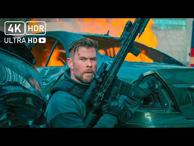 Every Explosive Fight Scene from Extraction 2 | 4K HDR | 2024 Action Spectacle | Movie Review