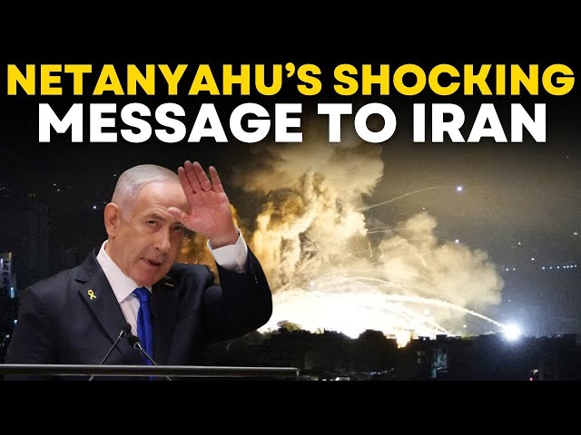 Netanyahu Speech LIVE | Israeli PM Netanyahu's UN Speech | United Nations LIVE |Israel Gaza Conflict