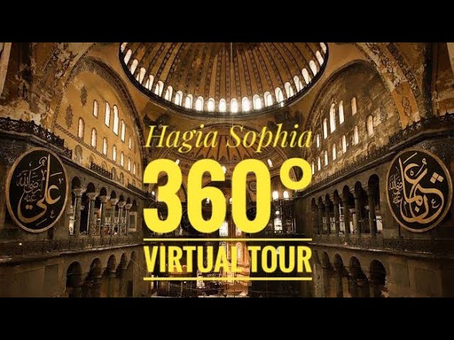 The Most Beautiful Building in the World 360° Hagia Sophia