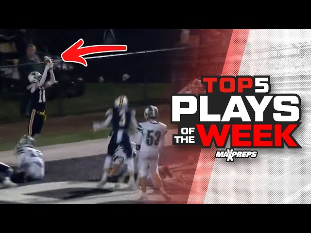 MaxPreps Top 5 High School Football Plays of Week 13 | 2024 Season 🏈