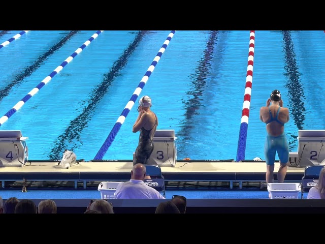 Sierra Schmidt before the 800 free Olympic Trial 6/18/21 maybe to BLACKPINK As If It’s Your Last