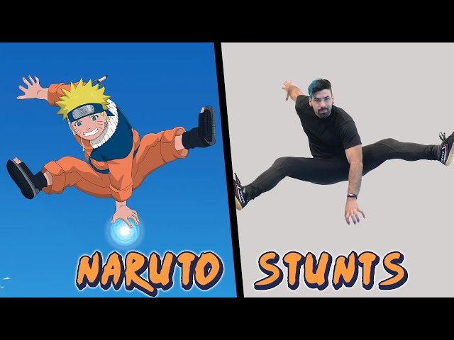 Stunts From Naruto In Real Life (Parkour Moves)