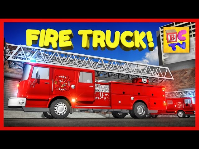 Learn About Fire Trucks for Children | Educational Video for Kids by Brain Candy TV