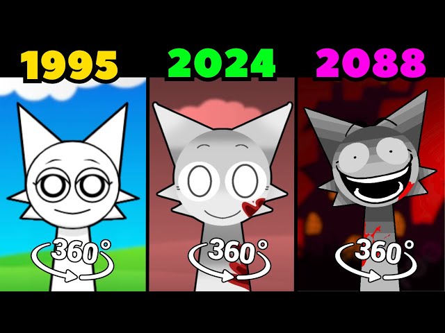 Incredibox Sprunki 1995 vs 2024 vs 2088 - ALL PHASES in 360° VR Cinema