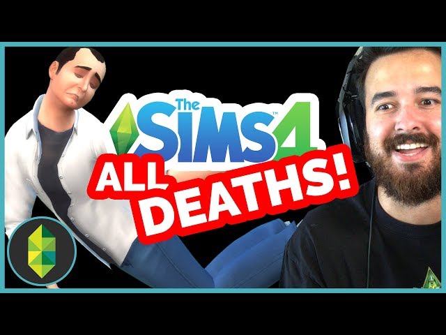 ALL Sims 4 Deaths - TWELVE Different Types