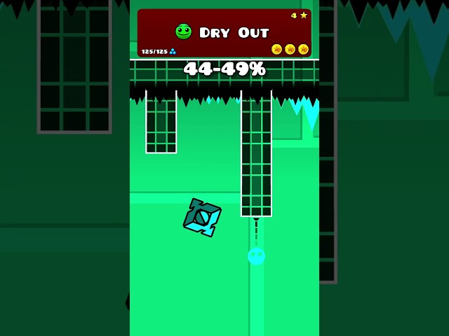 THE HARDEST PARTS IN GEOMETRY DASH