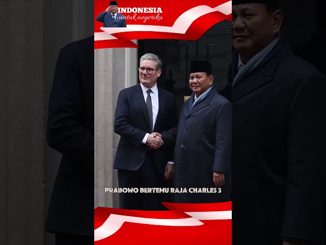 prabowo bertemu raja charles 3.