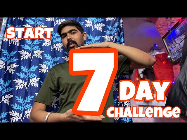 Start 7 day challenge 😲😲#challenge#7days#vlog