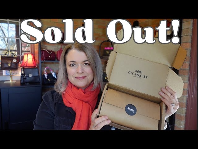 Coach Item Sold Out Immediately!