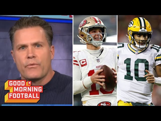 GMFB | Kyle Brandt BOLD predicts to Packers vs 49ers Week 12: Jordan Love or Brock Purdy - Who win?