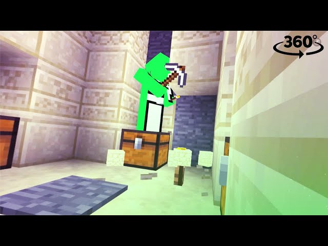 360° POV:Dream's badluck in Minecraft speedrun-(4K)