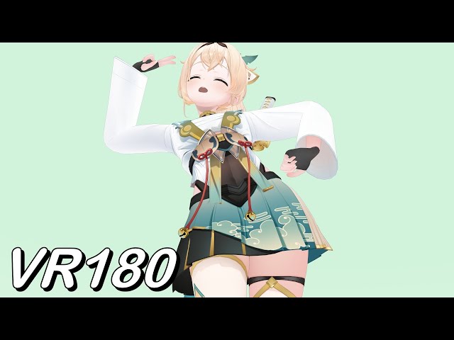 【VR180】Bibidiba - Kazama Iroha 180deg【Hololive MMD 8K】 M injected