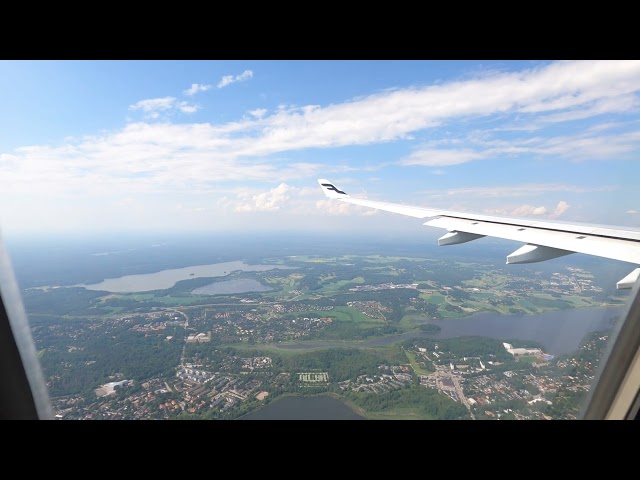 Finnair | AY34 | Seattle-Helsinki | Departure & Landing