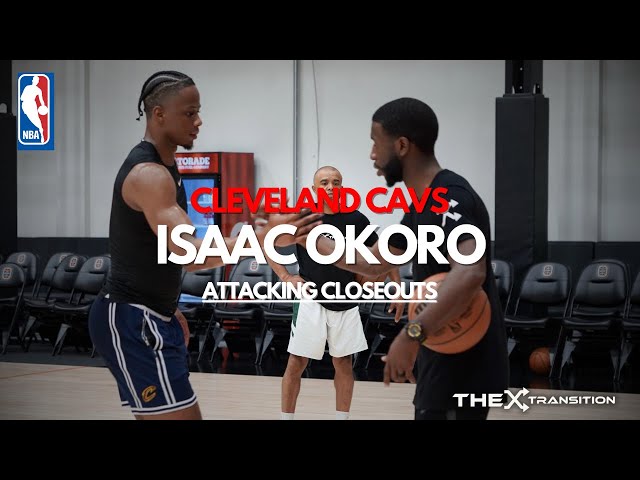 NBA Workout w/ Cleveland Cavaliers' Isaac Okoro | Attacking Closeouts (Part 1)