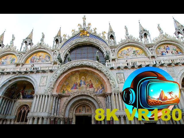 Piazza San Marco in Venice Italy is a must see when you visit Part 3 8K 4K VR180 3D Travel