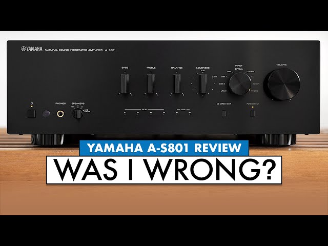 Are Expensive Yamaha Amps WORTH IT? YAMAHA A-S801 Amplifier Review