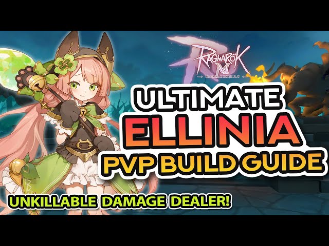 ELLINIA Full DMG Build for PVP ~ Stats, Skills, Runes, Gears, Cards, and MORE!!