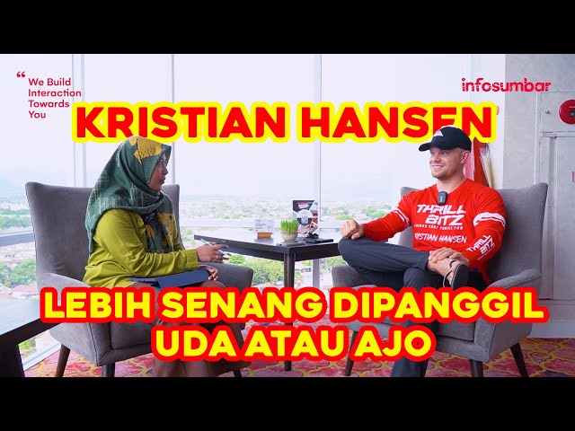 Kristian Hansen | cerita youtuber Denmark keliling dunia dan belajar berpuasa di Kota Padang