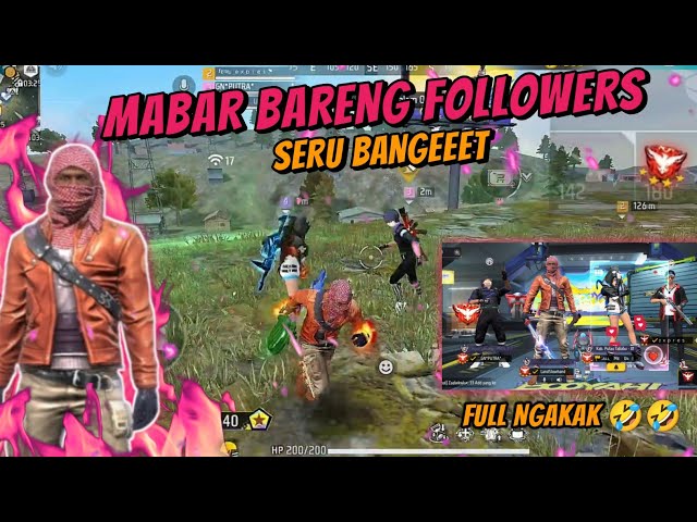 MABAR SERU PAKE TAMPILAN BOT BARENG SQUAD RIWEUH!!FULL NGAKAK POKONYA MAH🤣!!