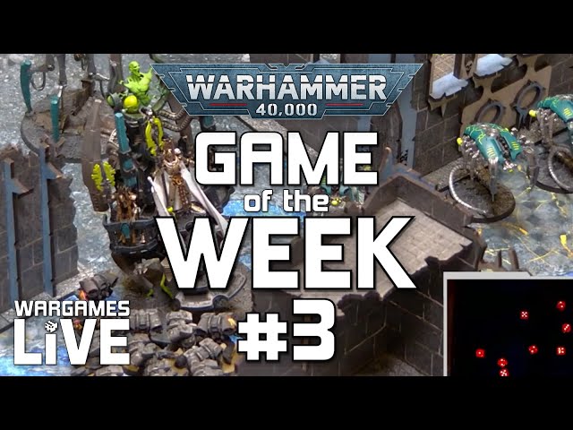 Blood Angels vs. Canoptek Necrons - Warhammer 40k Tournament Game of the Week #3