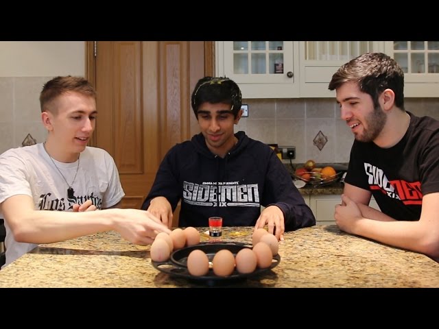 SIDEMEN EGG ROULETTE CHALLENGE VIDEO