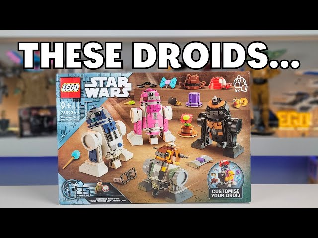 Why is this $100?!? LEGO Star Wars Review: Creative Play Droid Builder