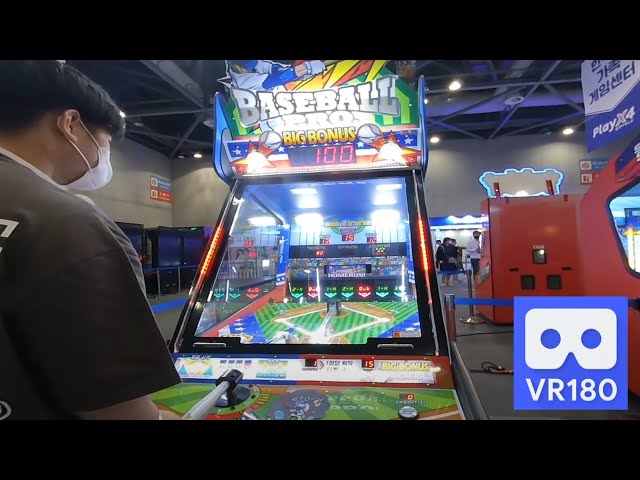 Fun time with Baseball Pro Big Bonus Arcade Game 3D 180VR 4K 😍😍 Major League Home Run Derby