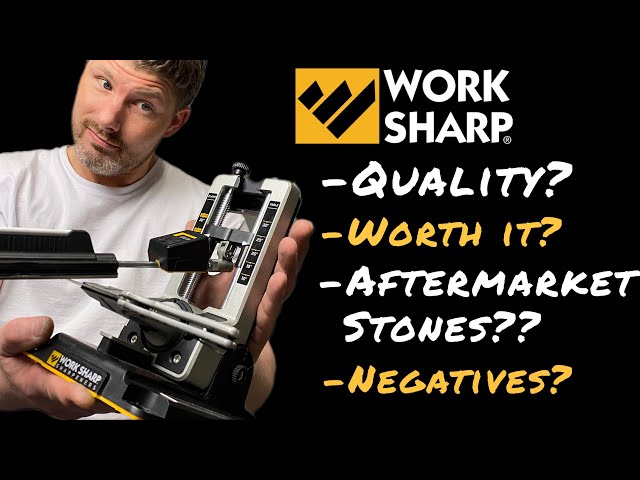 IS IT WORTH THE MONEY? | NEW WORK SHARP PROFESSIONAL PRECISION ADJUST KNIFE SHARPENER