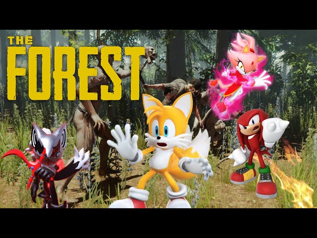 Knuckles won’t stop eating humans!! (Tails the Fox and friends plays The Forest)