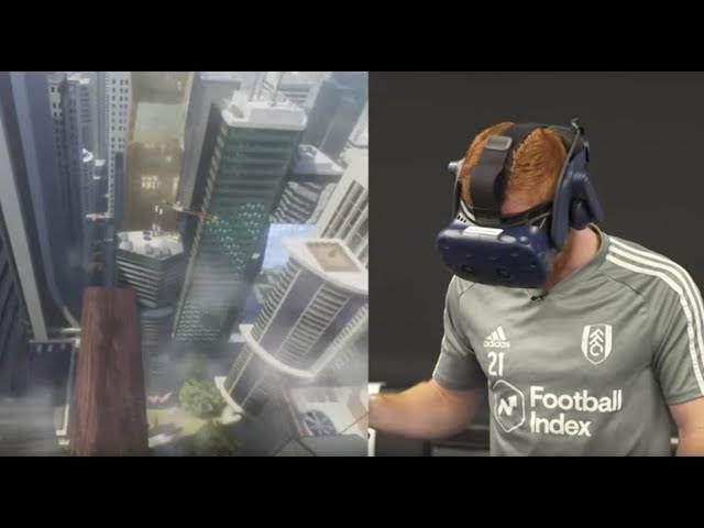 We Got Fulham Players to 'Walk the Plank' on VR and They Nearly S--t Themselves  | VR Challenge