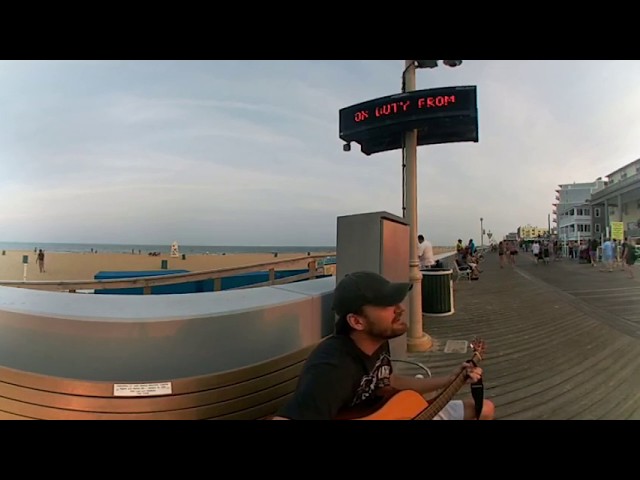 360° Acoustic Busking on Ocean City MD Boardwalk Part 1