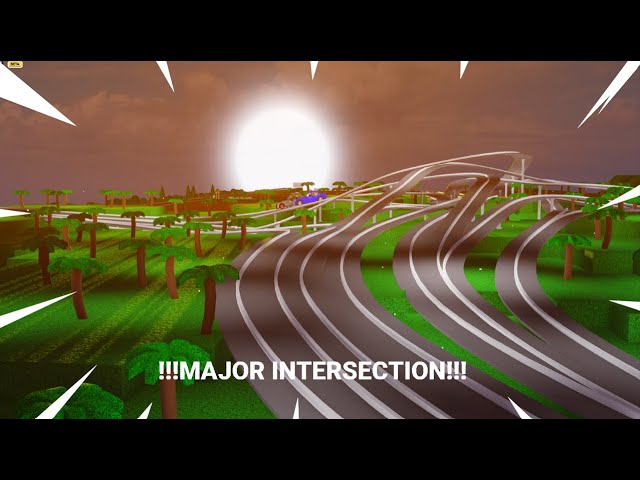 Introducing The Major Intersection of Miami Florida | Roblox Theme Park Tycoon 2