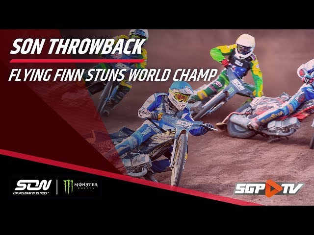 Flying Finn stuns world champ | SON Throwback