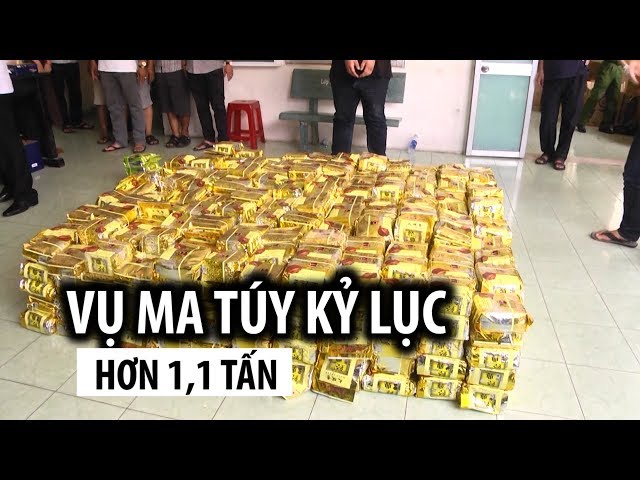 Bàng hoàng với vụ bắt ma túy kỷ lục hơn 1,1 tấn tại TP.HCM