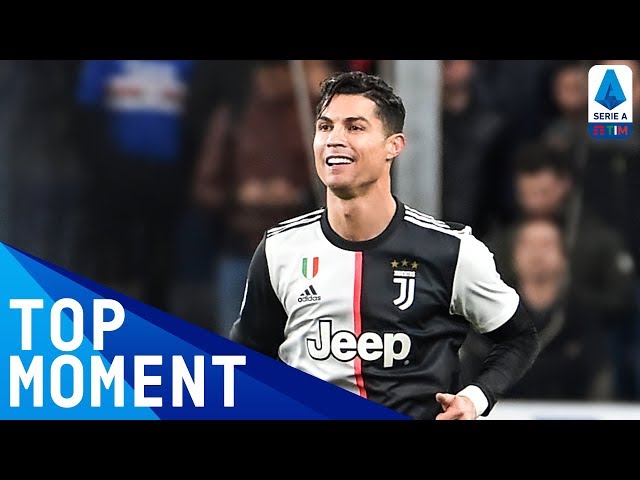 Ronaldo Scores Insane Goal With Giant Leap! | Sampdoria 1-2 Juventus | Top Moment | Serie A TIM