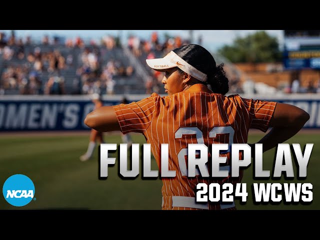 Texas vs. Florida: 2024 Women's College World Series | FULL REPLAY